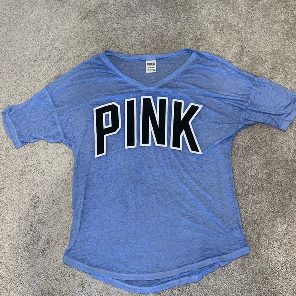 Victoria’s Secret pink T-shirt, size small brand new